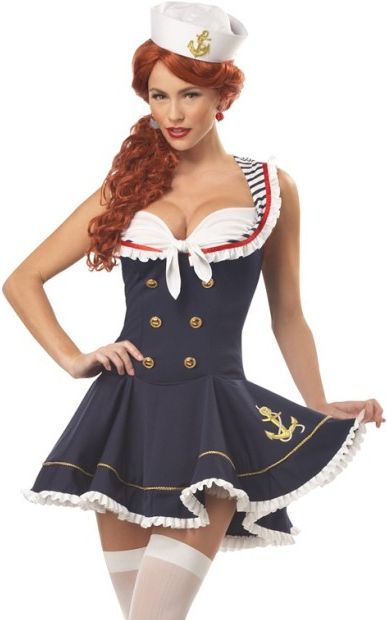 Sexy Nautical Costum...