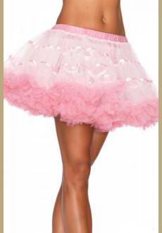 White and Pink Layered TuTu