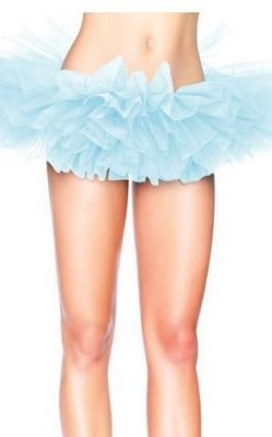 Baby Blue Organza Tu...