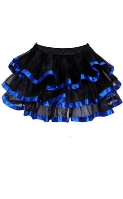 Black Tulle Mini Ski...