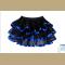 Black Tulle Mini Skirts With Layers and black Edging 