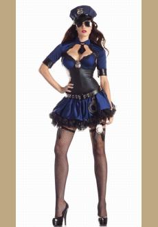 Deluxe Shaper Sultry Officer Costume