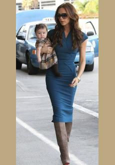 Victoria Beckham Dress Blue