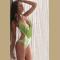 FRINGE SEAFOAM STARDUST STRAIGHT FRINGE ONE-PIECE - L*SPACE SWIMWEAR