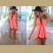 Women's Sleeveless Sexy Hollow Out Loose Lace-Up Casual Jumpsuit 