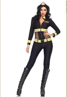 Red Blaze Firefighter Costume