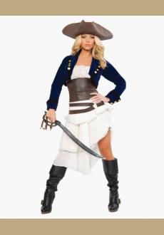 Deluxe Colonial Pirate Costume