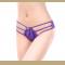 Multi Strap Side Purple Panty