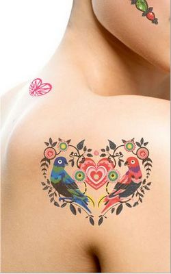 sexy body art tattoo...