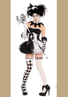 Tricksterina Jester Sexy Clown Costume