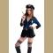 Sexy Police Woman Uniform Cop Dress