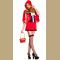 Lace Up Red Riding Hood Costume