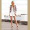 Fashion Womens Ladies Print Slim Casual Summer Blazer Suit Jacket Coat Outwear