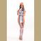 Wholesale Women's Fashion Orange Stewardess Costumes