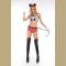 Womens Sexy Chic Halloween Mickey Costume Red