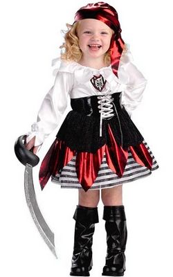 Girls Petite Pirate ...