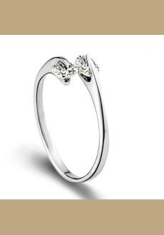 SS11061 Sliver heart ring