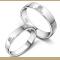 SS11063 S925 Silver Clover couple rings