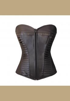 Top quality Corset with zipper front closure corset