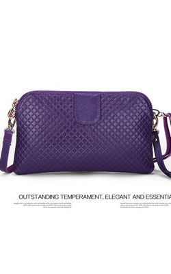 women Clutch leather...