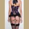 Chic Women's Criss-Cross Halter Lace Corset