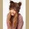 Womens Faux Fur Ear Ski Ushanka Russian Cossack Cute Christams Holloween Hat