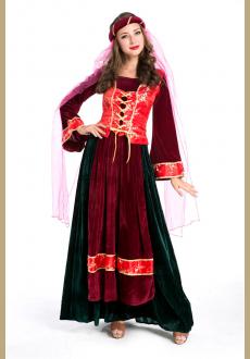 Noble Medieval Royal Persian Queen Costume