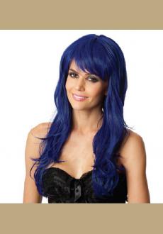 Galactic Girl Blue Costume Wig