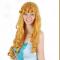 High quality light golden long hair wig