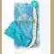 4Pcs  Elsa Princess Crown Hair Piece Wand Gloves Wigs Party Cosplay