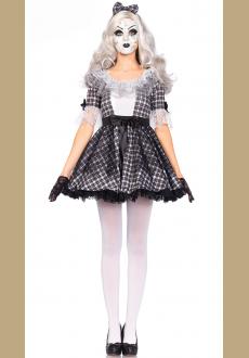 Sexy Women's Pretty Porcelain Doll Costume