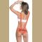 GUILTY PLEASURES PRISONER LINGERIE COSTUME