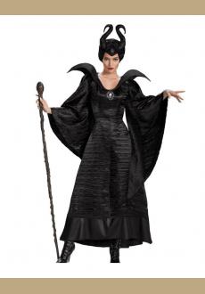 Maleficent Deluxe Christening Black Gown Adult Plus Costume