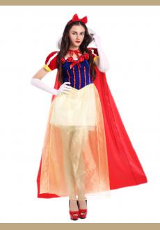 Sexy Adult White Fancy Dress Fashion Princess Costume For Women