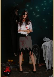 halloween bloody pirate costume,accessory:headwear,eyewear