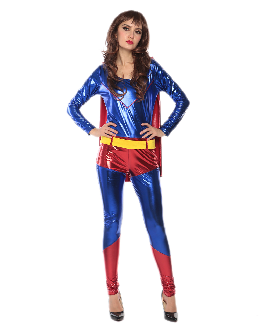 Cosplay Supergirl Catsuit Costume It Comes With Bodysuit With