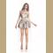 sliver zombie bride women costume,it comes with headwear,dress,skirt hemline.