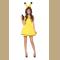 sexy pikachu dress costume,accessory:headwear