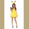 sexy pikachu dress costume,accessory:headwear