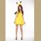 sexy pikachu dress costume,accessory:headwear