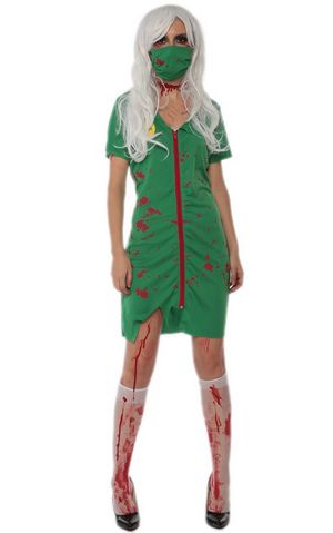 halloween green zomb...
