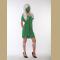 halloween green zombie costume,it comes with dress,mask