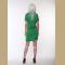 halloween green zombie costume,it comes with dress,mask