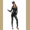 sexy cut off catwomen costume,it comes with hat,bodysuit,belt