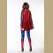 cosplay supergirl catsuit costume,it comes with bodysuit with cape