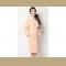 Wholesale winter plus velvet warm thickening couple lovers robe high-end bathrobe for ladies