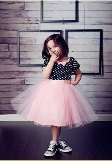 Summer girl dress fashion children s princess dress hot style bitter fleabane gauze skirt