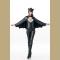 New Black Leather Halloween Uniform Cosplay Costume For Women