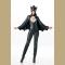 New Black Leather Halloween Uniform Cosplay Costume For Women