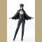 New Black Leather Halloween Uniform Cosplay Costume For Women